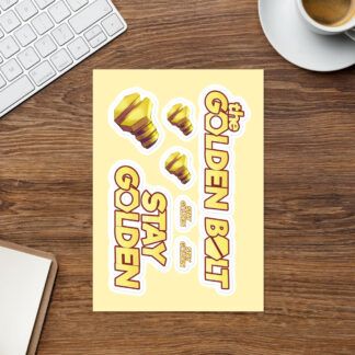 "Stay Golden" Sticker sheet