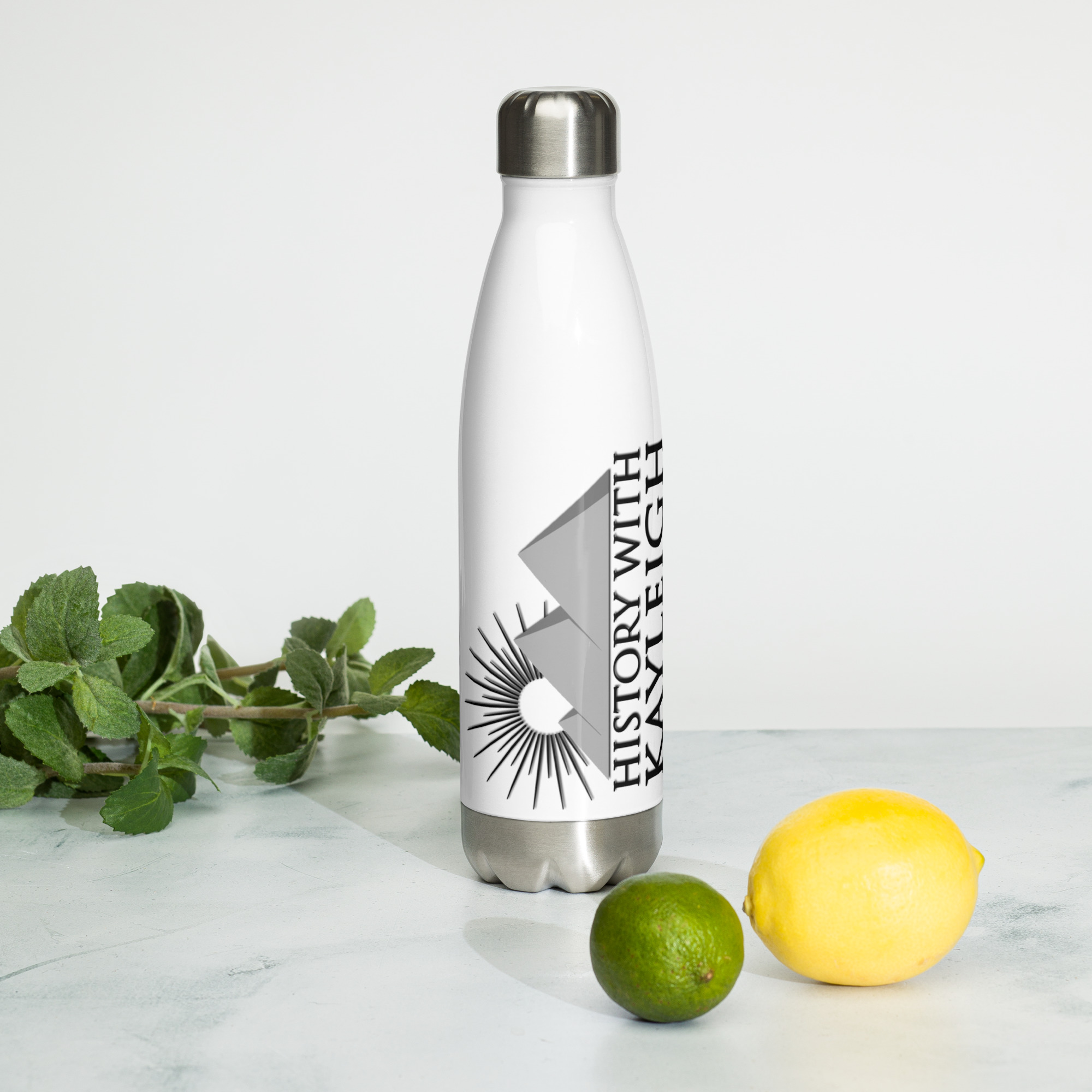 History with Kayleigh Stainless Steel Water Bottle - Image 2